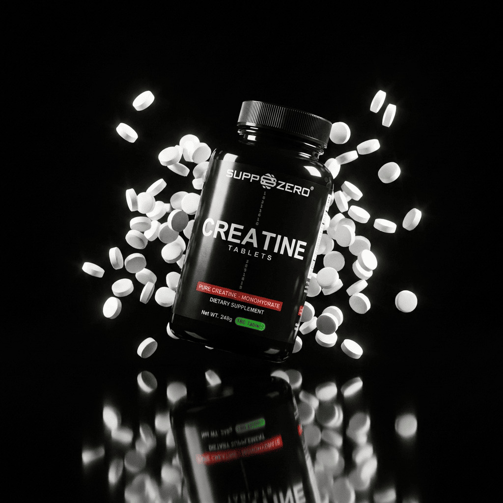 Creatine Monohydrate – 180 vegan tablets EU-2