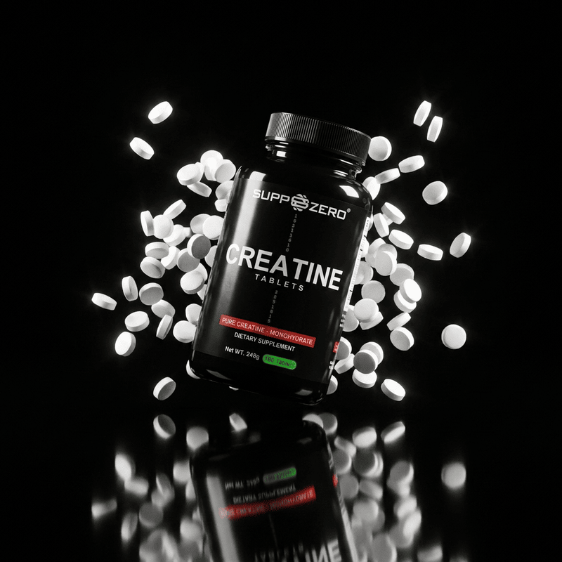 Creatine Monohydrate – 180 vegan tablets EU-2