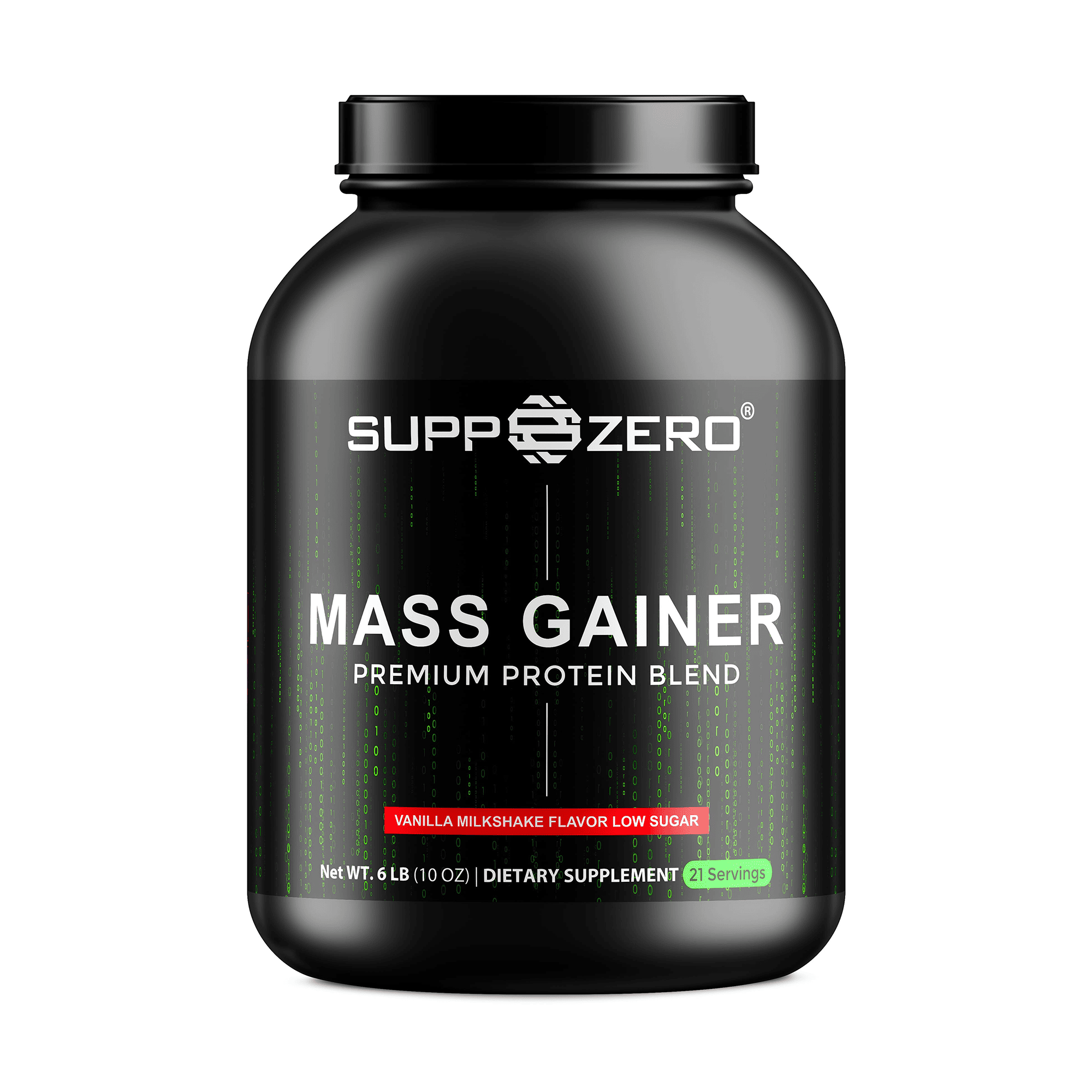 MASS GAINER (Vanilla Milkshake) Low Sugar