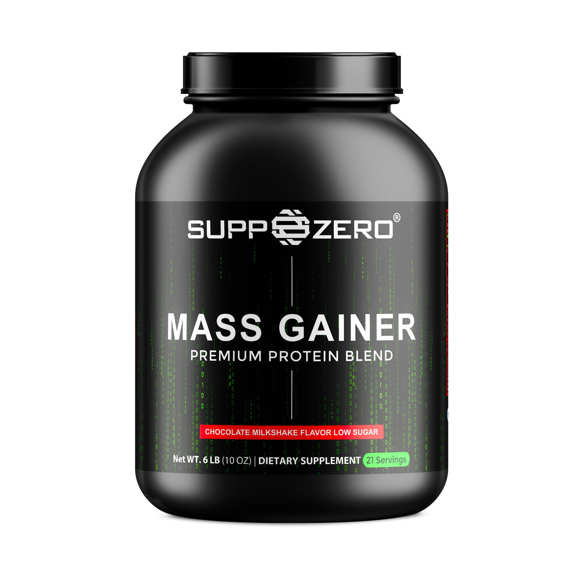 MASS GAINER (Chocolate Milkshake) Low Sugar