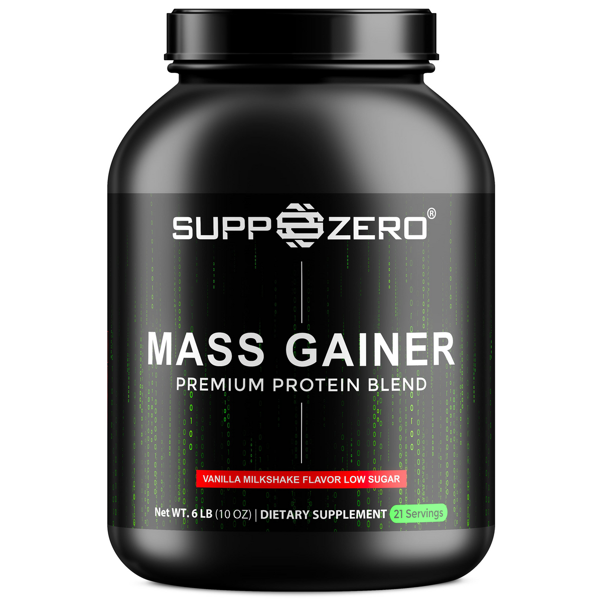 MASS GAINER (Vanilla Milkshake) Low Sugar