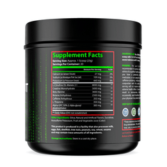 SUPPZERO® Pre-Workout with Creatine