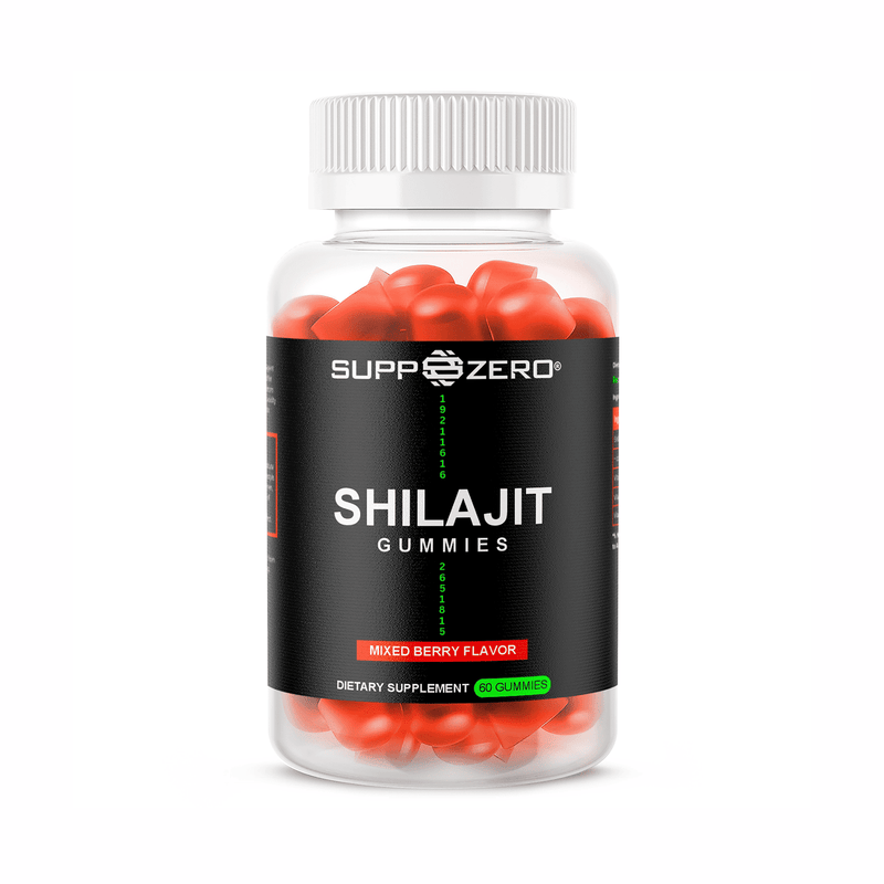 Premium Shilajit Gummies 1000 + Vitamins C, B6, B12 EU-1