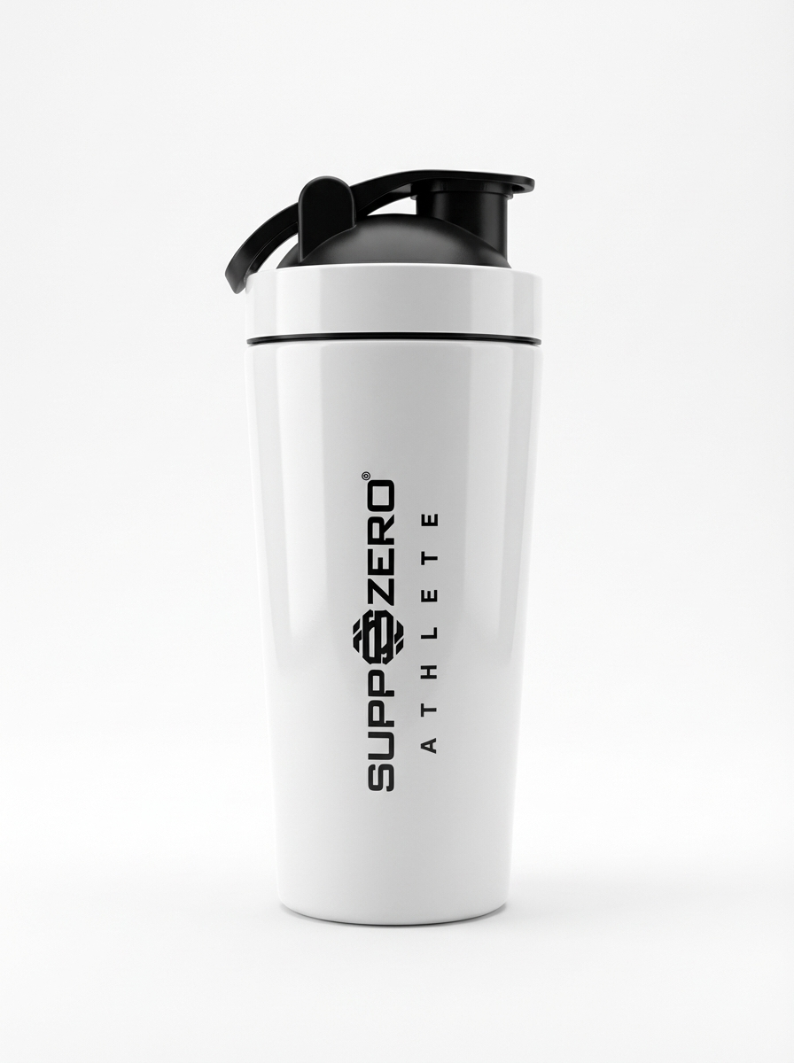 SUPPZERO Fitness-Shaker Stainless Steel EU