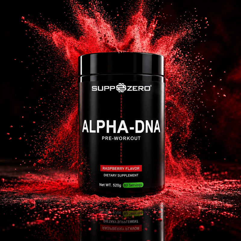 ALPHA DNA - Pre-Workout Raspberry EU-1