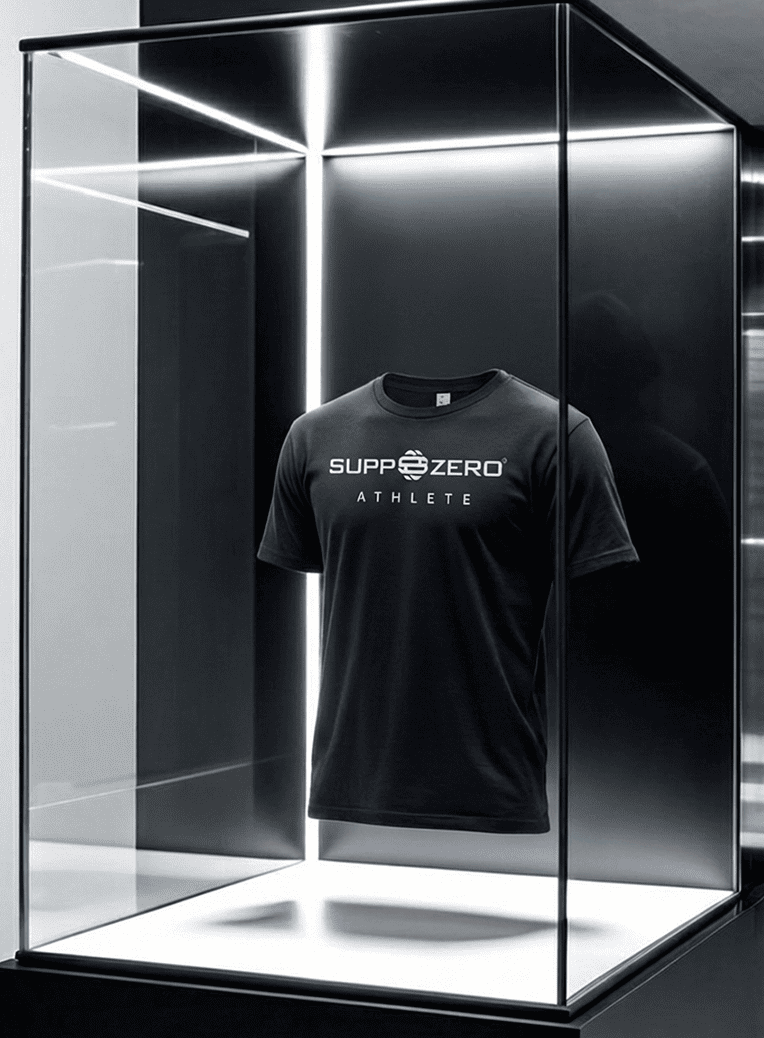 New SUPPZERO Athlete Shirt 100% Cotton 🇺🇸 🇪🇺-1