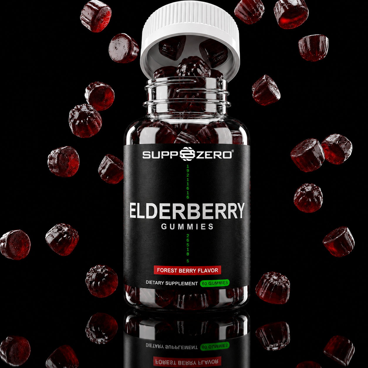 Elderberry + Vitamin C + Zinc Gummies EU