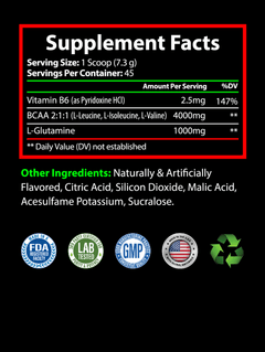 BCAA 2:1:1 Shock Powder (Watermelon)-3
