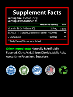 BCAA 2:1:1 Shock Powder (Fruit Punch)-3