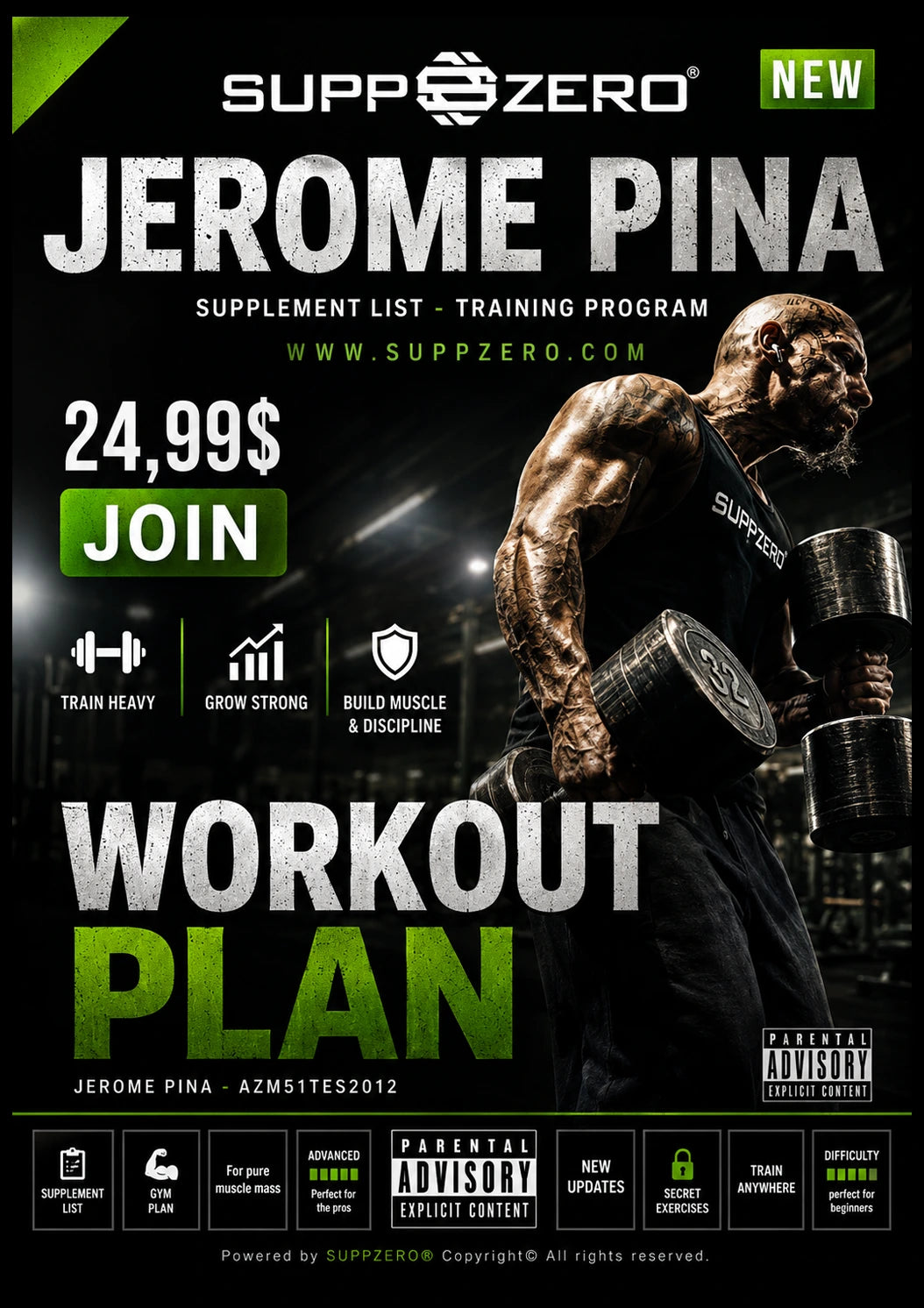 Jerome Pina Workout Plan Coming Soon