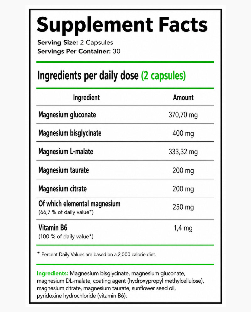 Magnesium Complex + Vitamin B6-3
