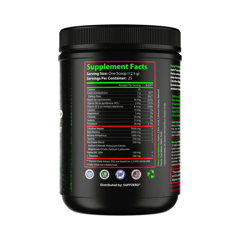 PUMP Pre-Workout SSJ4 (Pineapple)-2