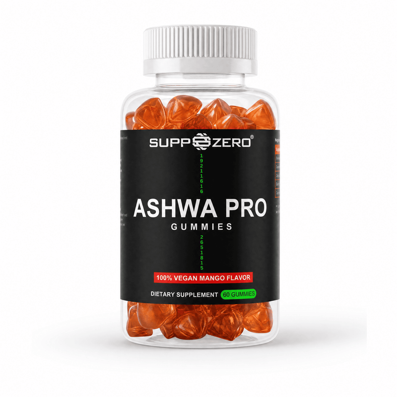 Ashwagandha + Vitamin B6 Vegan Gummies EU-2