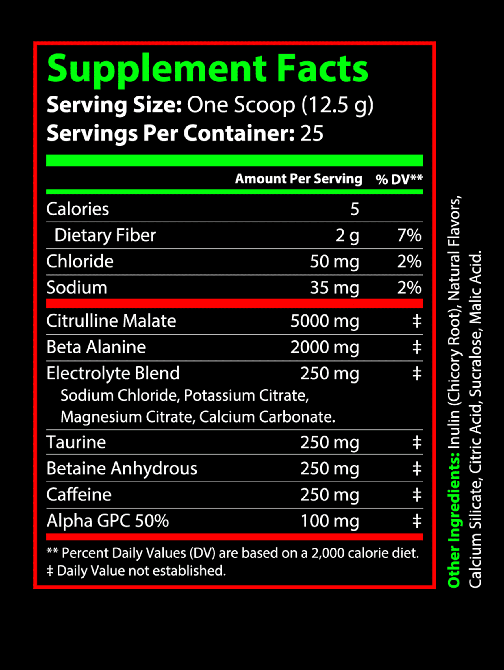 PUMP Pre-Workout SSJ3 (Citrus Blast)-3