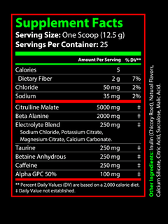 PUMP Pre-Workout SSJ3 (Citrus Blast)-3