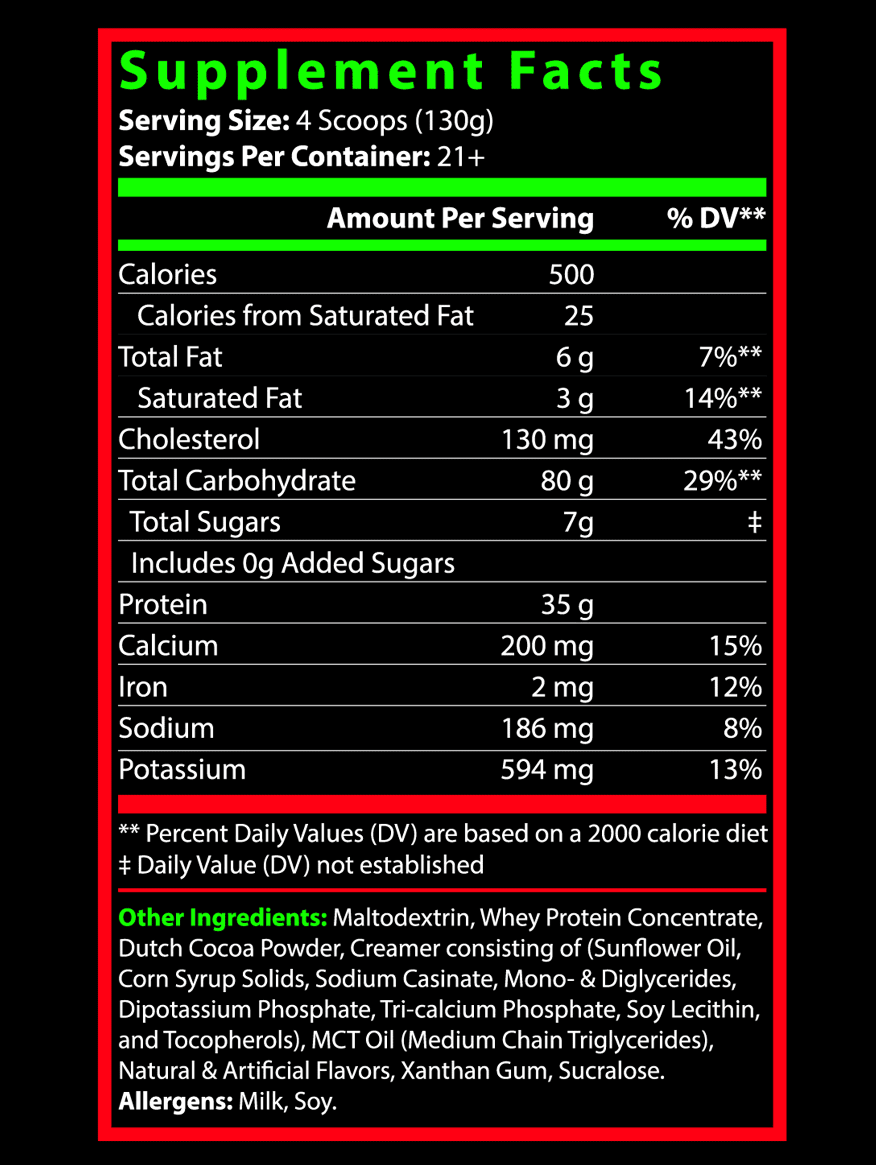MASS GAINER (Chocolate Milkshake) Low Sugar-3