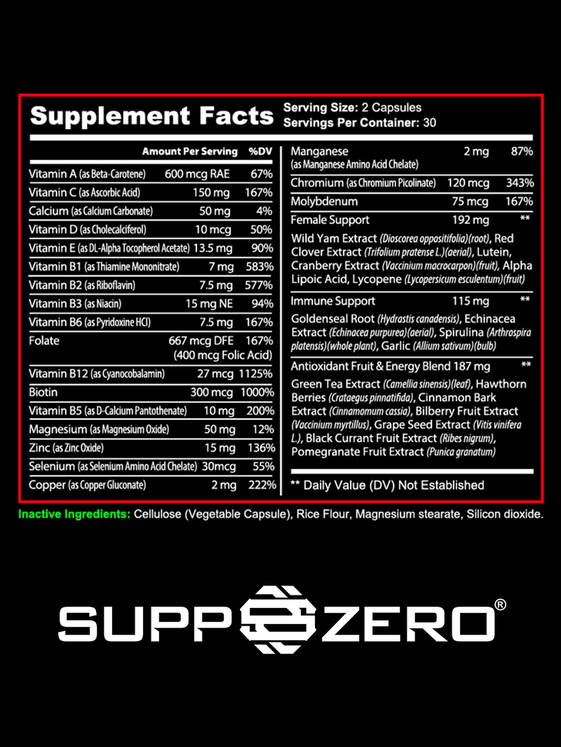 ALL IN ONE - Women's Multivitamin-3
