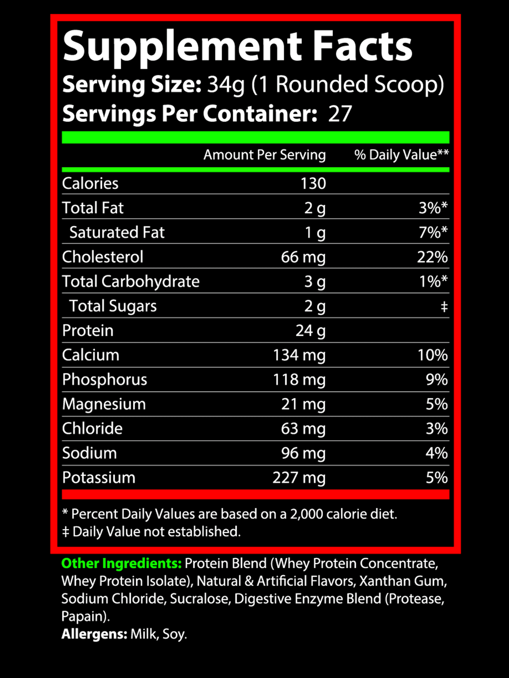 Whey Protein - Premium Blend (Birthday Cake)-3