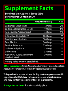 SUPPZERO® Pre-Workout with Creatine-3