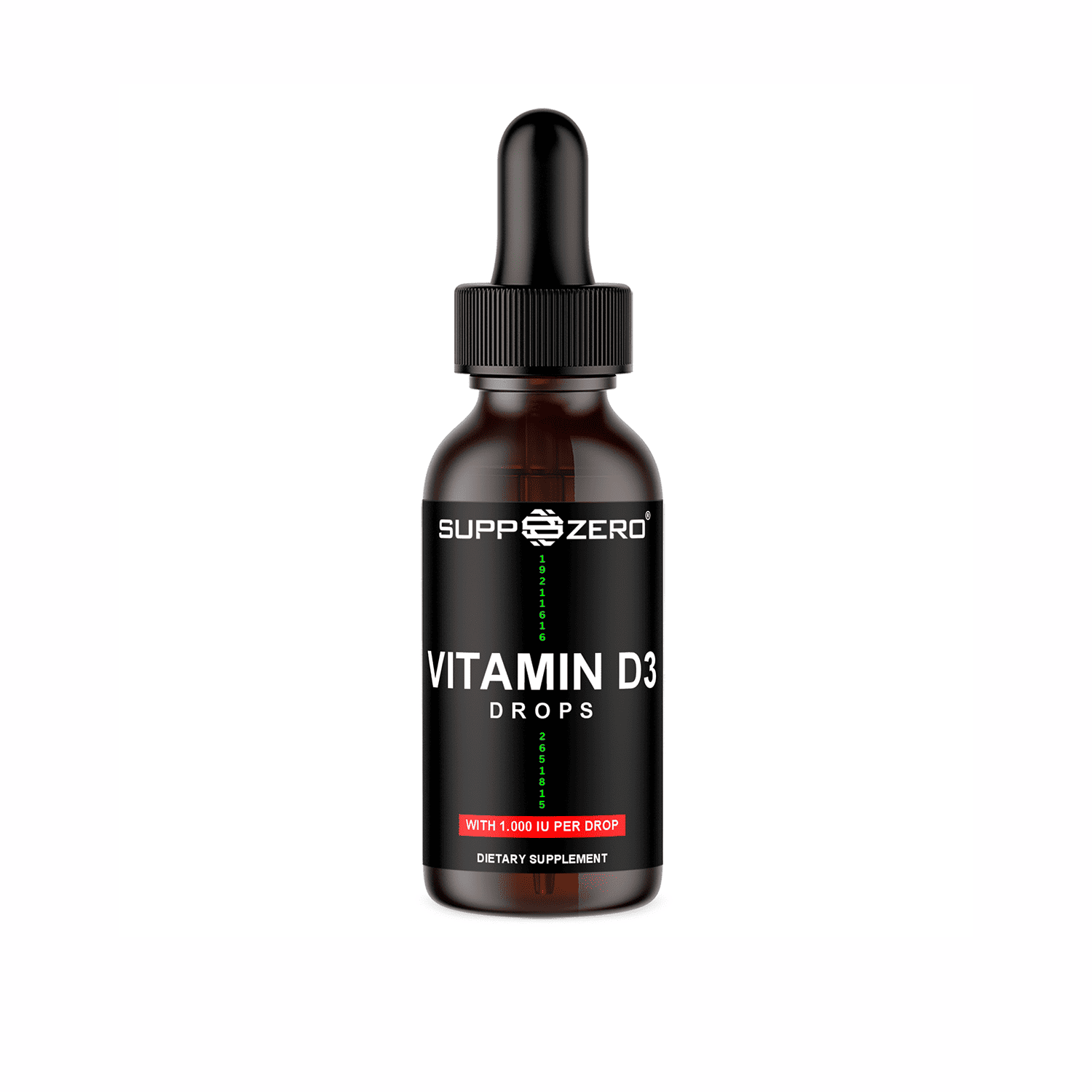 Vitamin D3 + K2 – 1.700 drops (1,000 IU) EU-1
