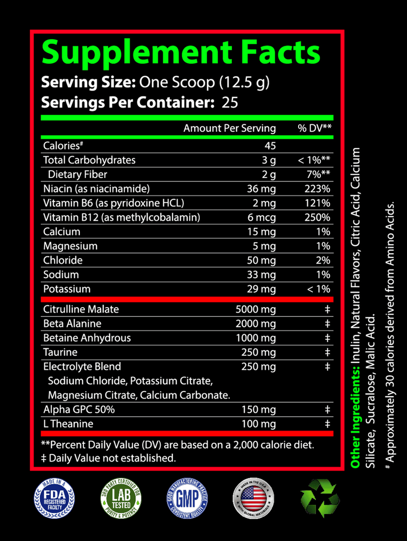 PUMP Pre-Workout SSJ4 (Cherry Blast)-3