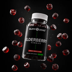 Elderberry + Vitamin C + Zinc Vegan Gummies EU-1