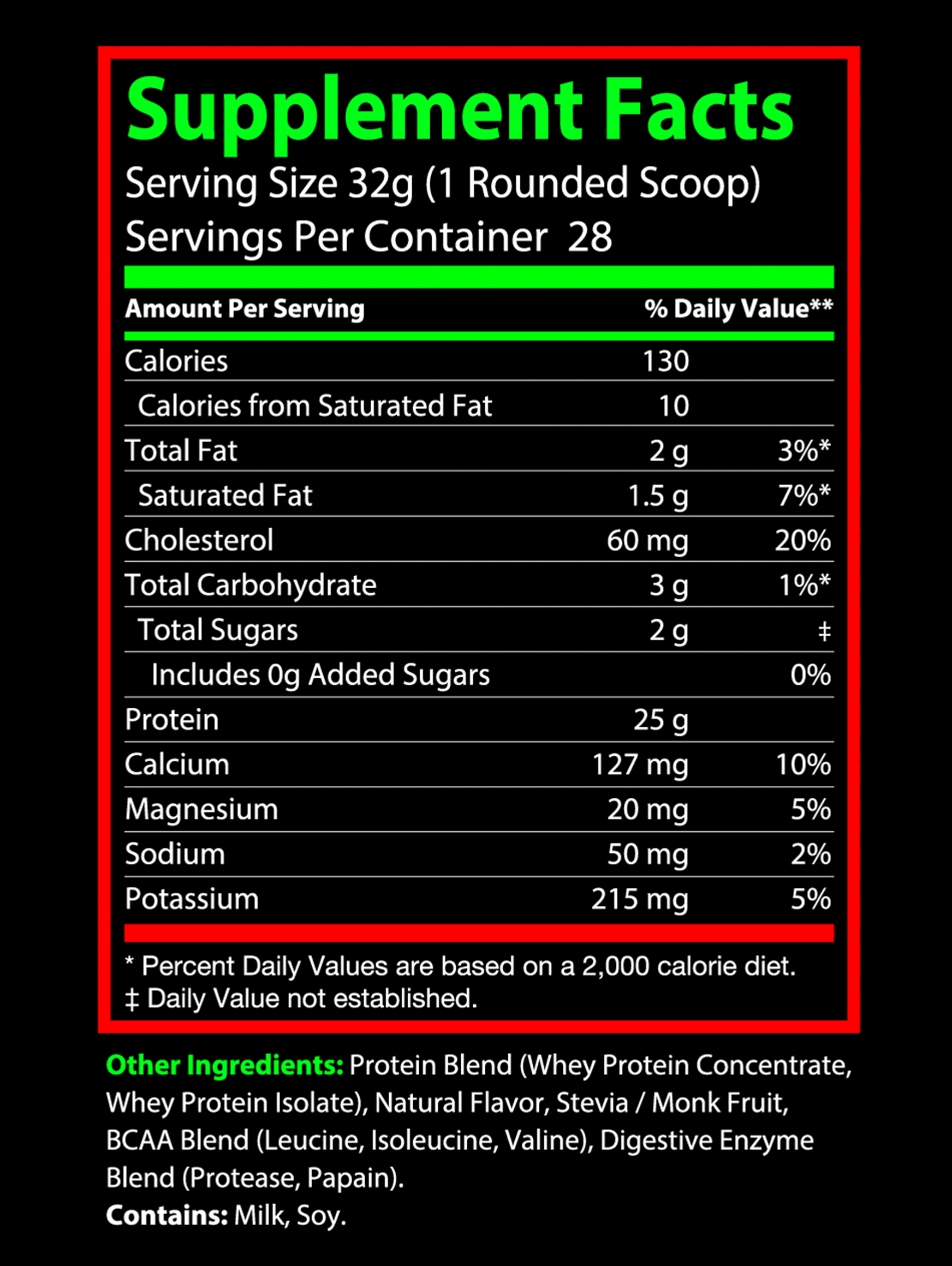 Whey Protein - Premium Blend (Vanilla Milkshake)-3