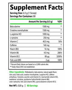 WARFARE - Pre-Workout Apple EU-3