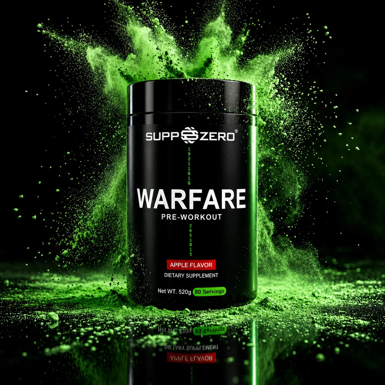 WARFARE - Pre-Workout Apple EU-1