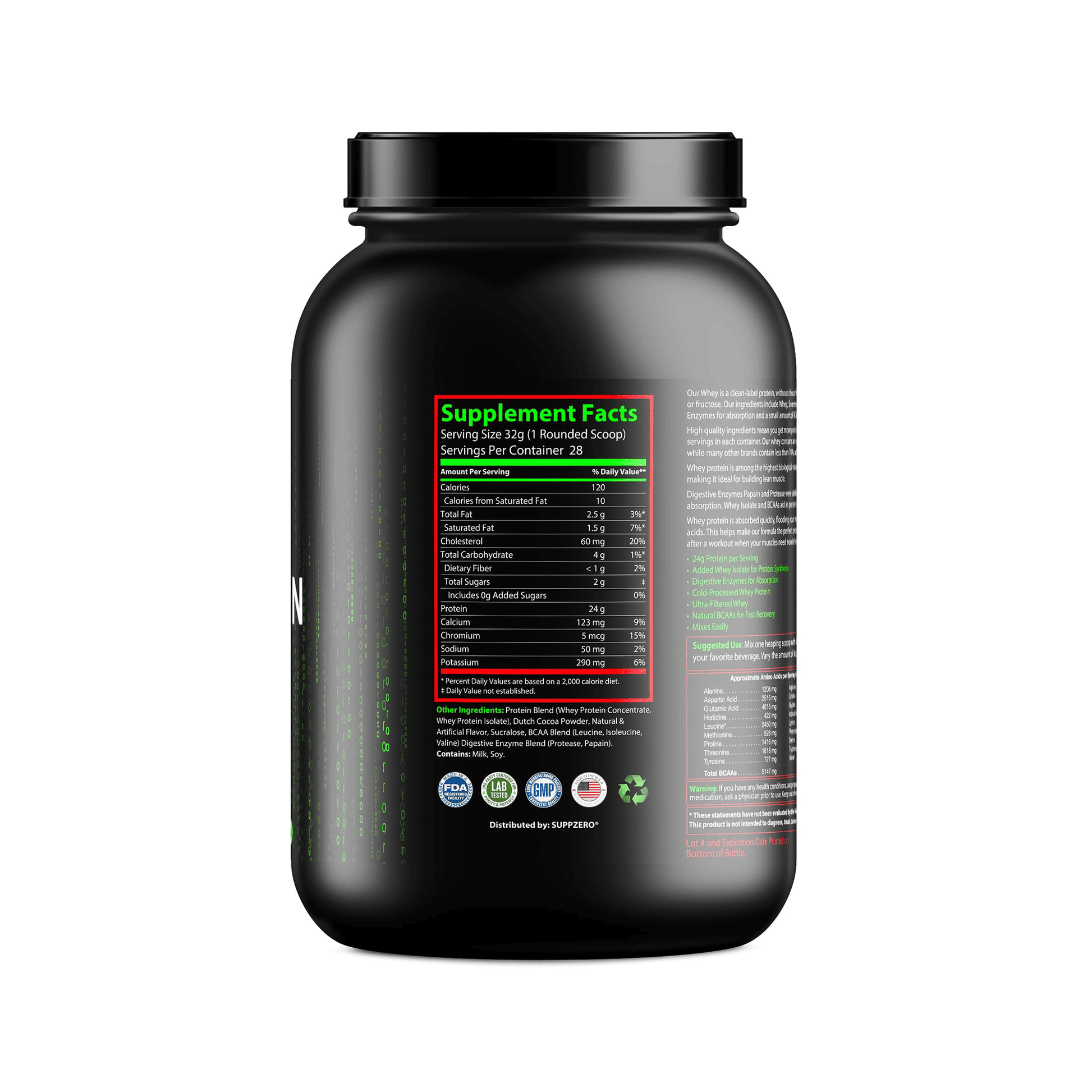 Whey Protein - Premium Blend (Chocolate Milkshake)-2